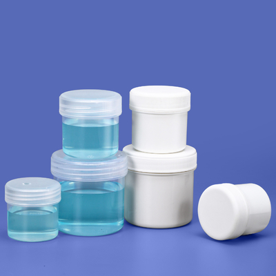 Conservation des aliments Boîtes à épices en plastique en PP Boîtes contenant des bouchons 8 oz