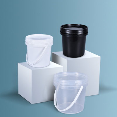 Bouteille en plastique transparent de qualité alimentaire écologique 1L avec support de couvercle OEM/ODM