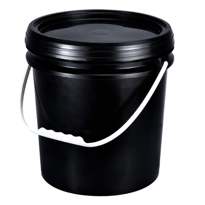 Seau en plastique certifié ISO9001SGS de 10L pour l'emballage et le transport de colle liquide