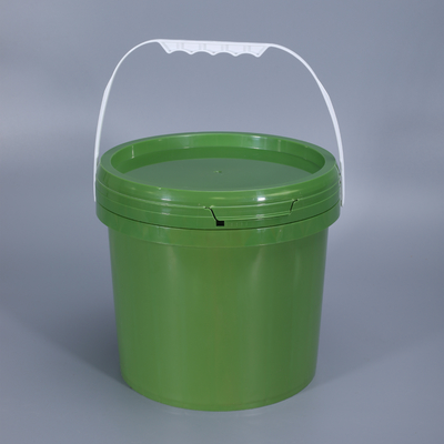 Cuisine ménagère Bouteille de stockage d'aliments pour animaux de compagnie Capacité 5L avec capuchon à boucle en plastique PP