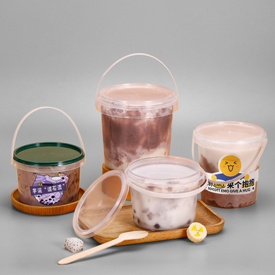 Profitez d' une délicieuse glace avec notre boîte de pâte à beurre de 350 ml à 700 ml