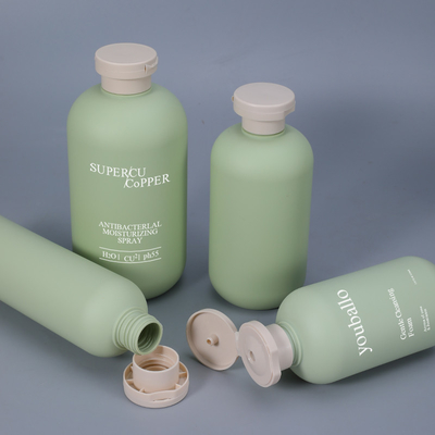 Package de lotion de sérum liquide cosmétique Bouteilles en plastique HDPE de 200 ml avec capuchon pliable
