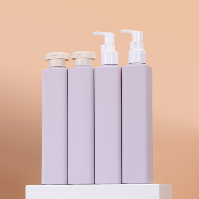 Bouteilles de shampooing et de revitalisant en plastique à pompe 250 ml Produits de toilette anti-fuite