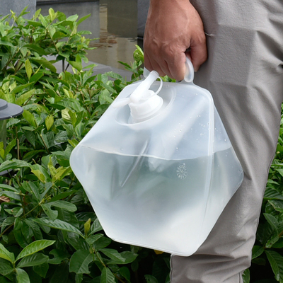 Boîte de 10 litres avec poignée de contenant pliable pour le stockage en plein air