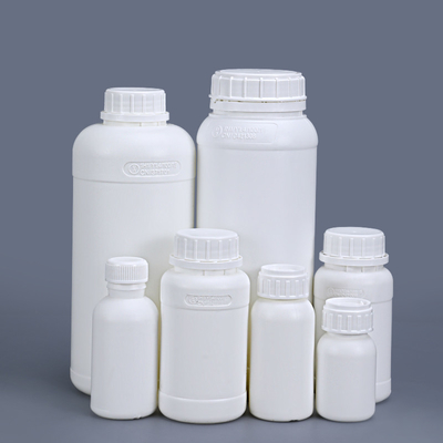 Bouteille en HDPE en plastique fluoré de 50 ml