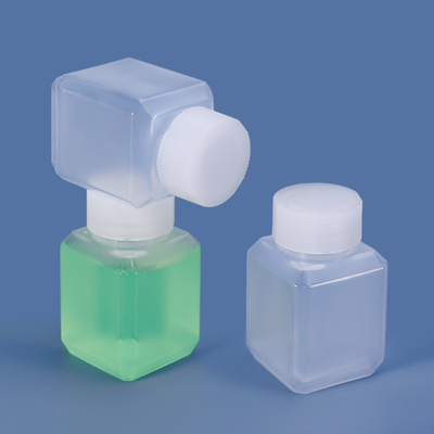 Bouteille carrée à col étroit de 20 ml pour laboratoires industriels