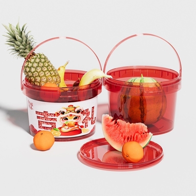 Boîtes en plastique pour le stockage des aliments avec couvercles 300 ml 500 ml 1L 2L de qualité alimentaire