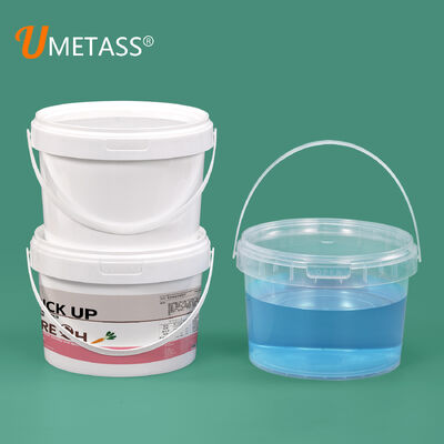 2.5L OEM&ODM Large-Capacity Food-Grade Plastic Bucket Durable for Grain/Rice Bulk Packaging