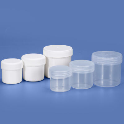 30ml 50ml 100ml Pot en plastique vide de qualité alimentaire, conteneur transparent étanche pour crème pour les yeux