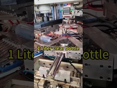 Bouteille en plastique transparente épaissie de 1000 ml pour emballage de liquide chimique